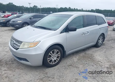 2011 Honda Odyssey Ex-L from USA, damaged, VIN 5FNRL5H68BB005682